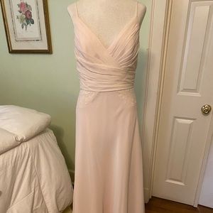 Monique Lhullier Bridesmaids Blush Gown